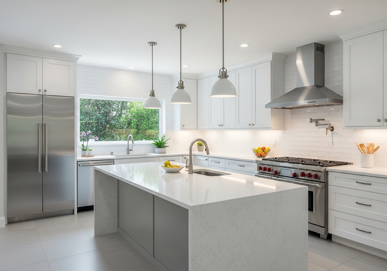 Kitchen after renovation