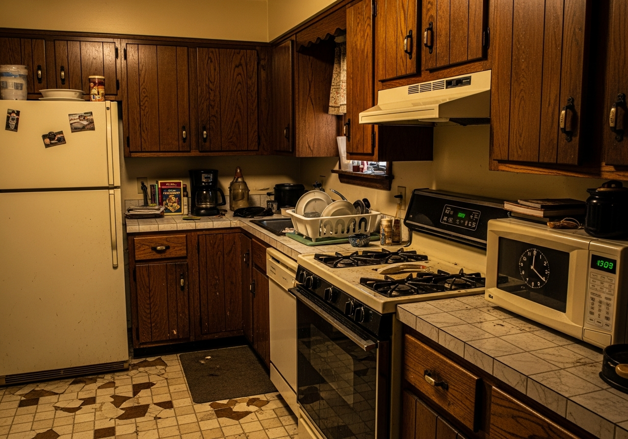 Kitchen before renovation